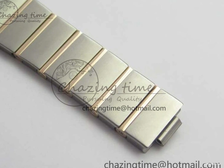 0212 NewStyle Constellation Ladies 27mm ZF 1:1 Best Edition SS RG White MOP Dial Diamonds Bezel & Markers on SS RG Bracelet ETA Quartz 7943